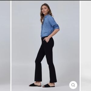 LILA RYAN THE JENALYN BOOTCUT TROUSER SIZE 12 & 0 BLACK.